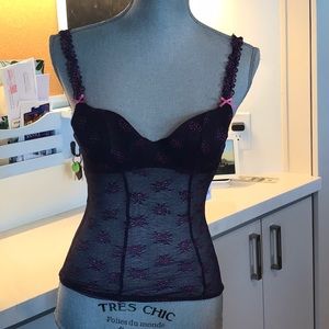 Intimissimi Victoria Secret Camisole and Thong Size S Purple and Pink